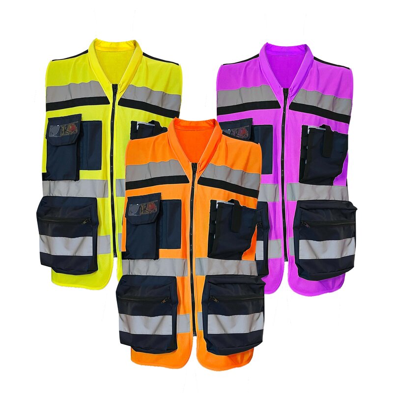 Reflective Vest Factory - OEM Hi Vis Construction Engineer Vest