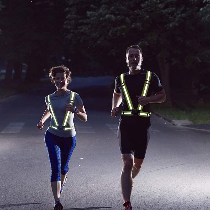 Reflective Belt Factory - OEM Hot Sell Adjustable Running Strap