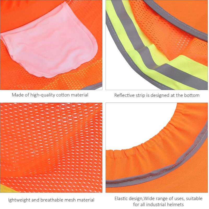 Sun Shade Factory - OEM Reflective Hard Hat Full Brim Mesh