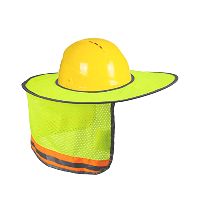Safety Helmet Factory - OEM Full Brim Mesh with Visor Hat