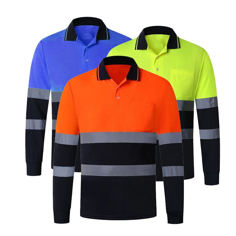 Hi Vis Polo Shirt Factory - OEM Wholesale Long Sleeve Uniform