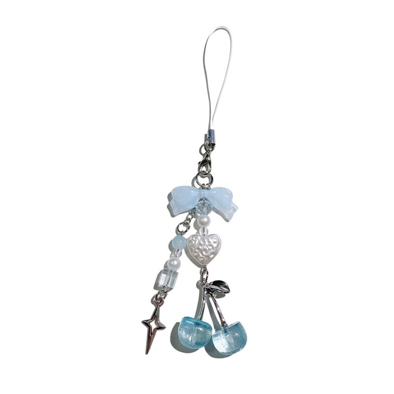 Keychain Supplier - Cherry Keychain Phone Chain Fresh Cute