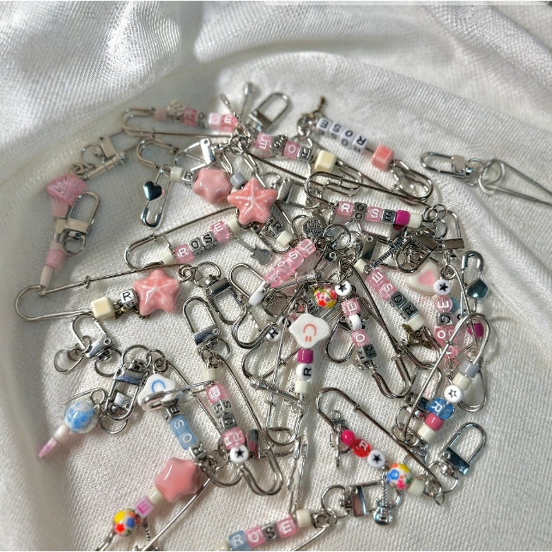Acrylic Bead Factory - English Letter Bead Perforated Jewelry