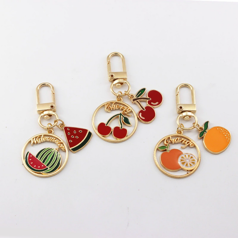 Keychain Factory - Fruit Keychain Cherry Watermelon Airpods Bag