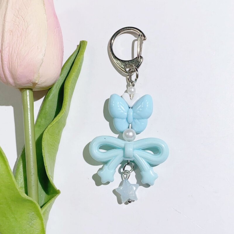 Keychain Supplier - Heart Bow Keychain Girlfriend Jewelry Wholesale