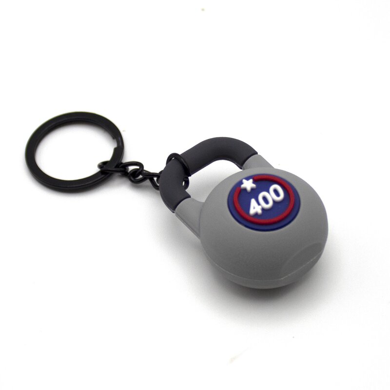 Keychain Manufacturer - 3D Dumbbell Keychain Backpack Hanger Gym