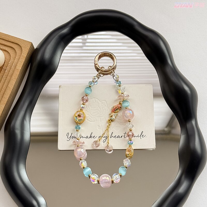 Phone Chain Factory - Chinese Style Bead Light Alloy Koi