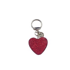 Keychain Manufacturer - Full Rhinestone Heart Keychain Zinc Alloy