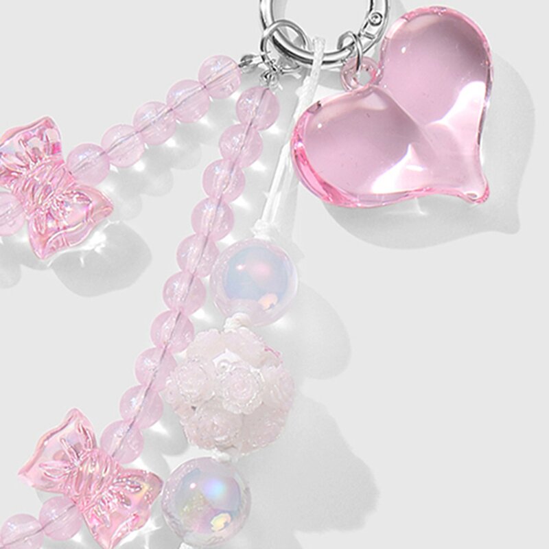Keychain Manufacturer - Crystal Bead Acrylic Star Love Guitar Keychain