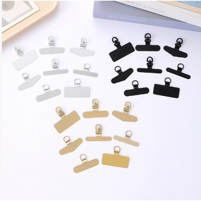 Phone Lanyard Supplier - Metal Card Clip Rotatable Anti-Loss