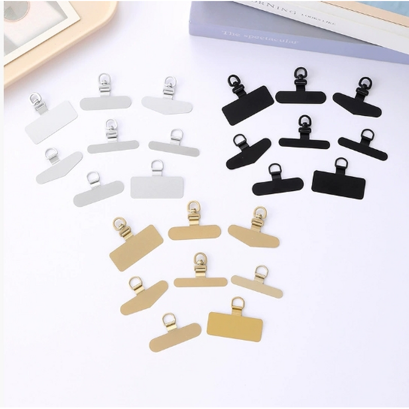 Phone Lanyard Supplier - Metal Card Clip Rotatable Anti-Loss