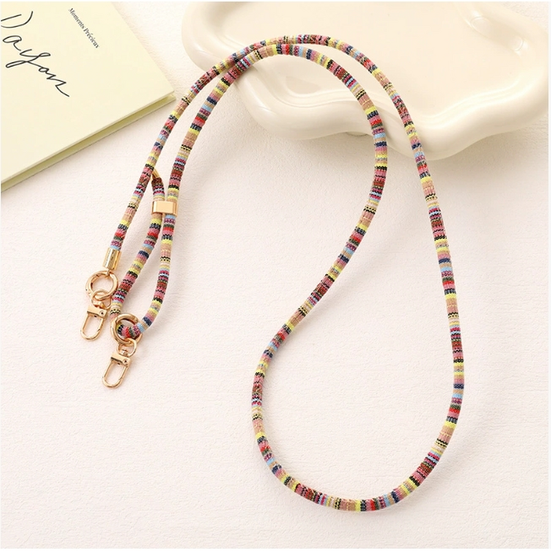 Phone Pendant Supplier - Adjustable Woven Rope Backpack Hanging