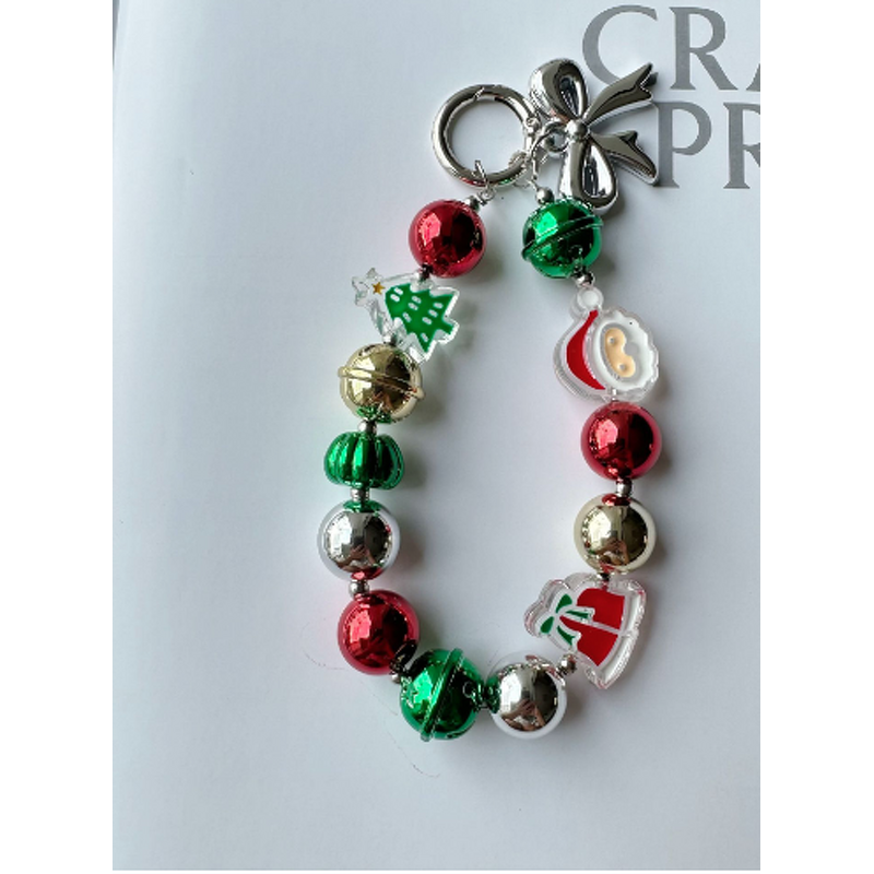 Phone Lanyard Factory - Christmas Handmade Bag Keychain Headphone