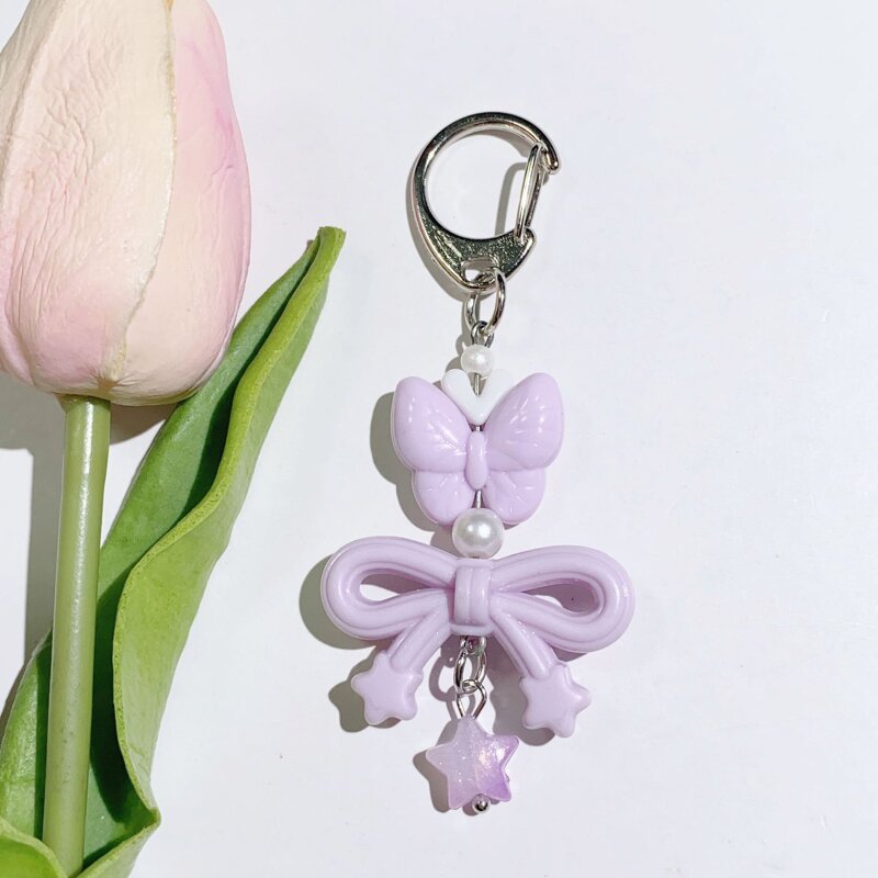 Keychain Supplier - Heart Bow Keychain Girlfriend Jewelry Wholesale