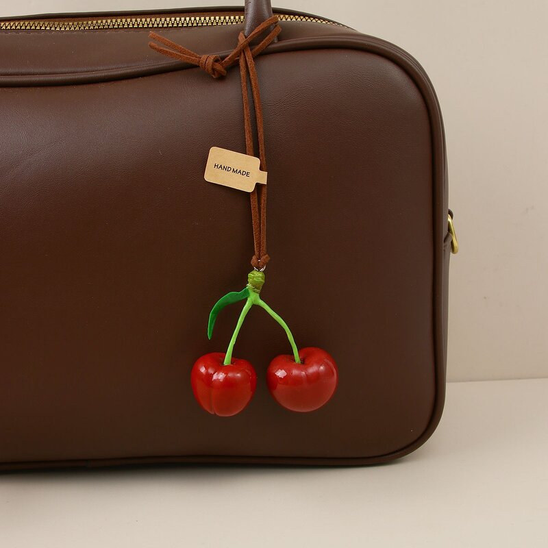 Keychain Supplier - Handmade Fruit Lemon Cherry Cute Pendant