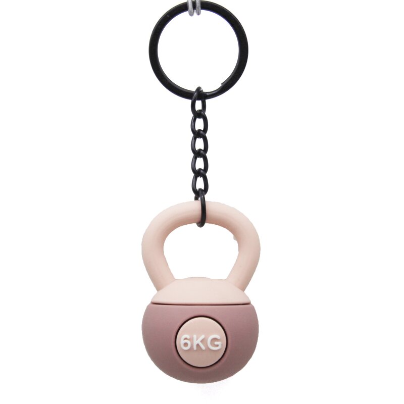 Keychain Manufacturer - 3D Rubber Kettlebell Keychain Phone Case