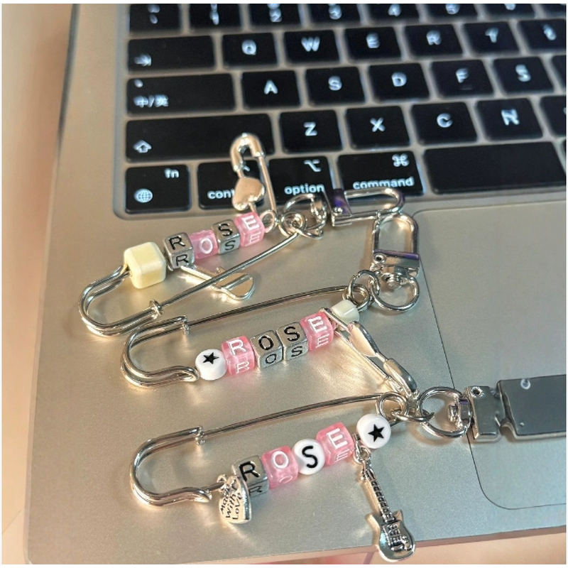 Acrylic Bead Factory - English Letter Bead Perforated Jewelry