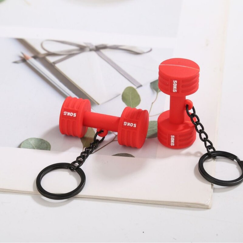 Fitness Keychain Manufacturer - Mini Dumbbell Barbell Gym Gift