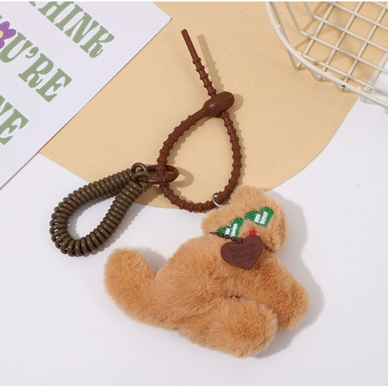 Keychain Factory - Plush Cat Keychain Cute Girl Bag Pendant