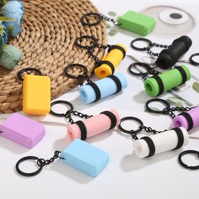 Keychain Supplier - Sports Fitness Bag Pendant Yoga Mat Stick