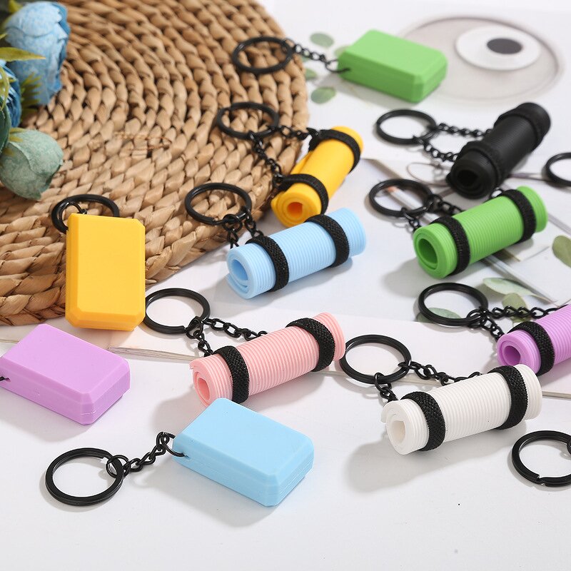 Keychain Supplier - Sports Fitness Bag Pendant Yoga Mat Stick
