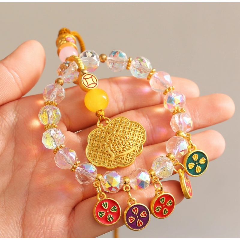 Car Pendant Factory - Five Way God of Wealth Abacus Lock Safety