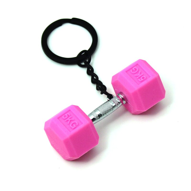 Keychain Factory - Mini Dumbbell Keychain Backpack Pendant Student