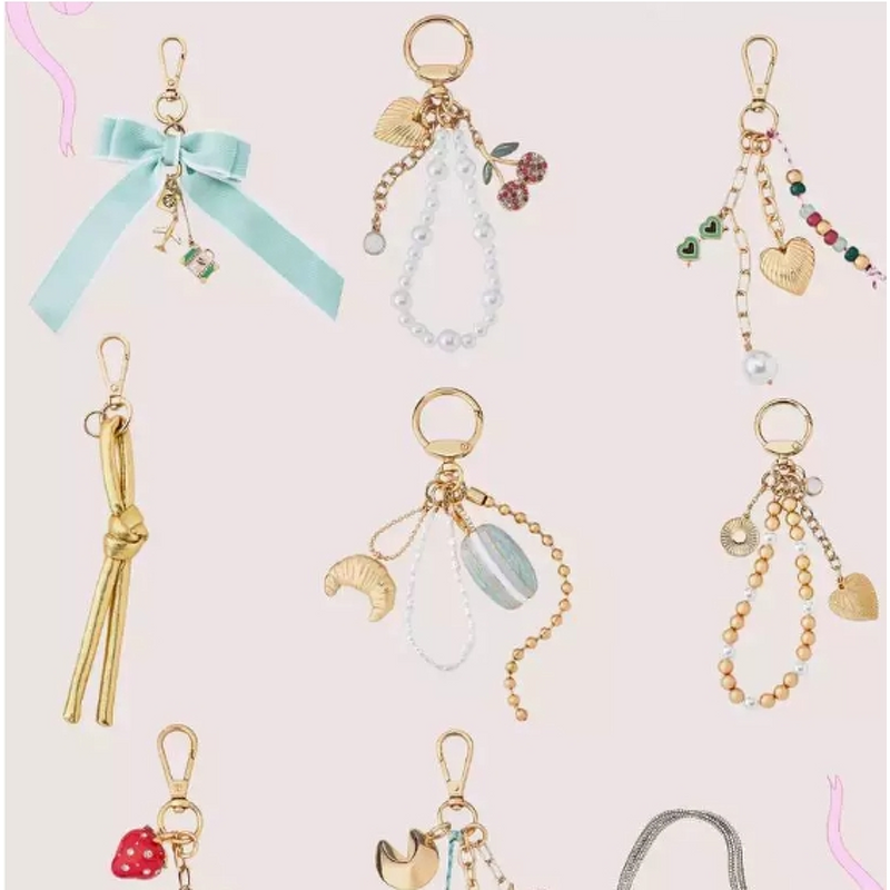 Keychain Supplier - Copper Keychain Bag Pendant Brooch Free