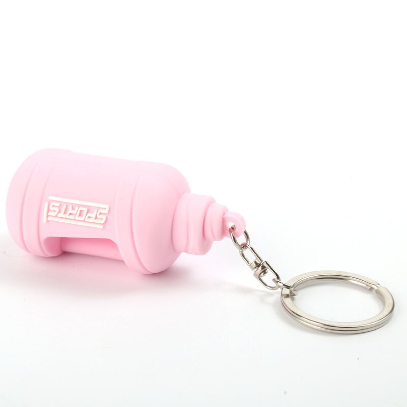 Keychain Factory - UV Printing Fitness Water Bottle Rubber Keychain