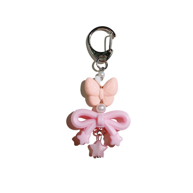 Keychain Supplier - Heart Bow Keychain Girlfriend Jewelry Wholesale