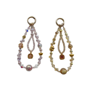 Keychain Supplier - Handmade Bead Lucky Cat Car Keychain