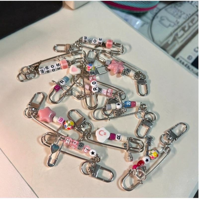 Acrylic Bead Factory - English Letter Bead Perforated Jewelry