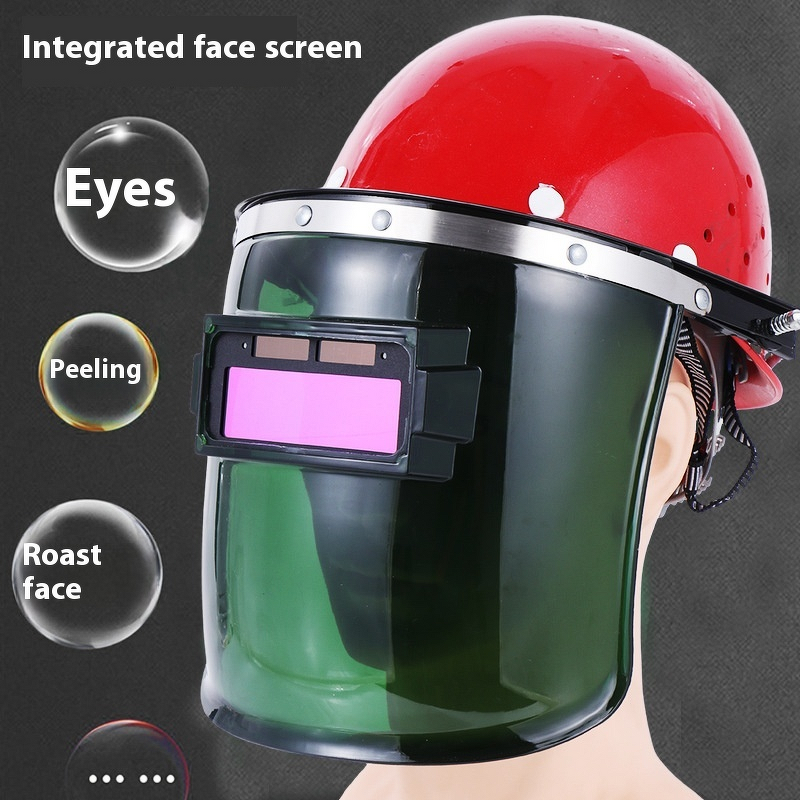 Welding Helmet Supplier - Lightweight Construction Site Anti-Grill Visor