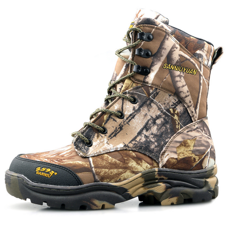 Hiking Boots Manufacturer - Combatt Boots Men Ankle Canvas Camouflage