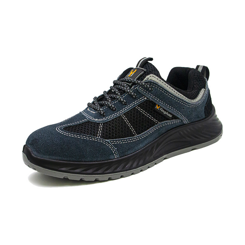 Safety Shoes Factory - Wholesale Men's Suede Breathable Iron Toe