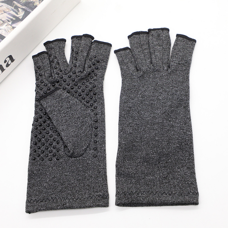 Rehabilitation Gloves Supplier - Dots Half-Finger Cycling Pressure