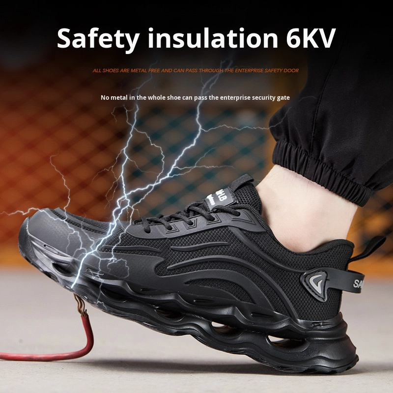 Safety Shoes Manufacturer - Wholesale Fly Knit 6Kv Insulated EVA Sole