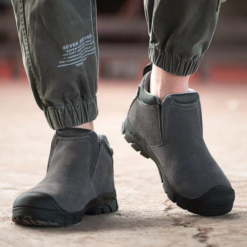 Safety Shoes Supplier - Rubber Insulated 6kv Suede Kevlarr Midsole