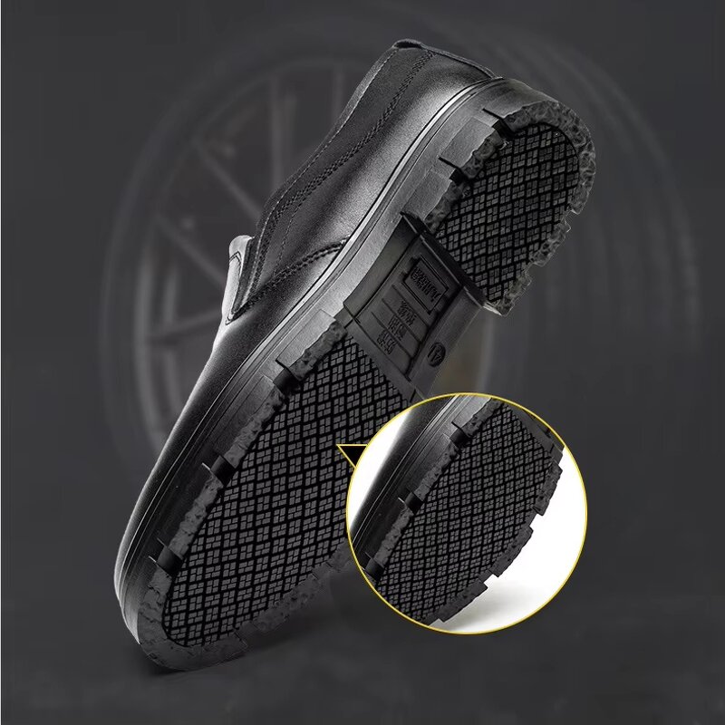 Chef Shoes Manufacturer - Microfiber Leather Waterproof Non-Slip Kitchen