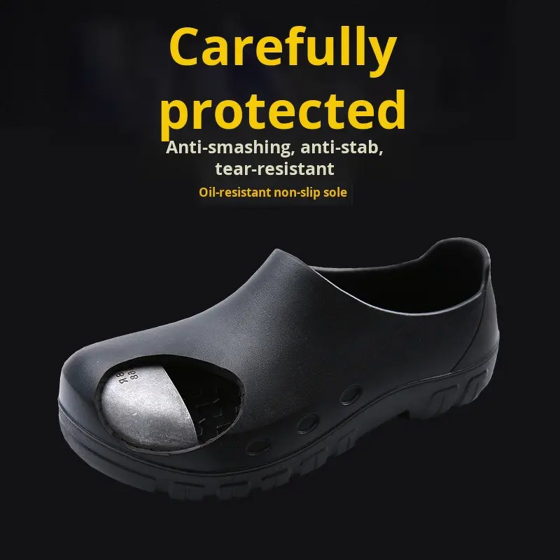 Chef Shoes Supplier - Anti-slip EVA Rubber Waterproof Kitchen Shoes