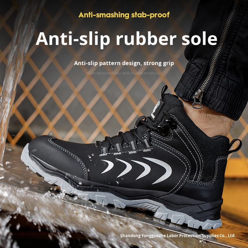 Safety Shoes Supplier - All-Season Steel Toe Kevlarr Non-Slip Rubber