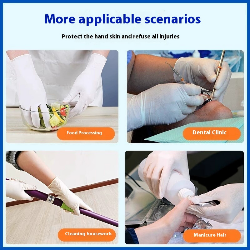 Nitrile Gloves Factory - Disposable High Elastic Nitrile Food Grade