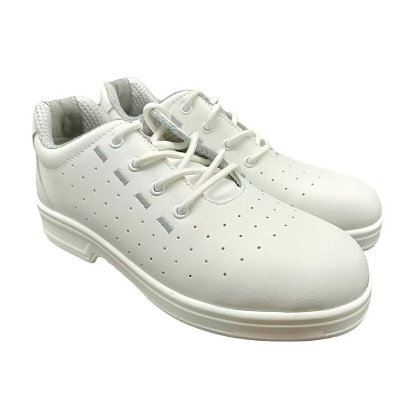 Chef Shoes Supplier - White Slip Oil Resistant Waterproof ESD