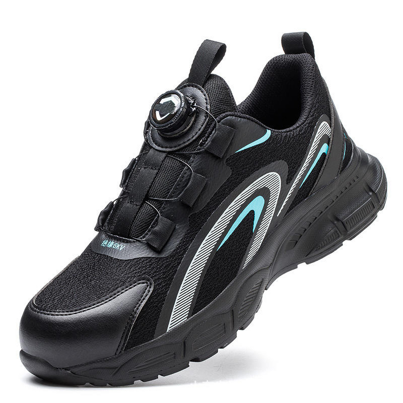 Safety Shoes Manufacturer - Men's Fly Knit Plastic Toe 6kv Rotating