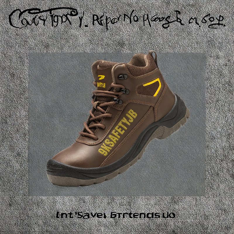 Safety Shoes Manufacturer - Men's Industrial Microfiber Steel Toe