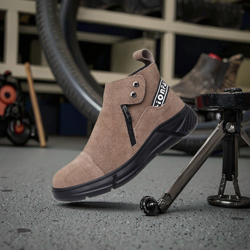 Welding Shoes Manufacturer - Durable Labor Protection Welder Anti-Spark