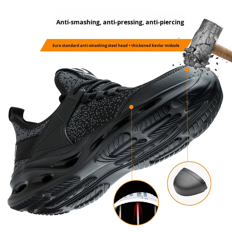 Safety Shoes Supplier - Women's Steel Toe Kevlarr EVA Fly Knit