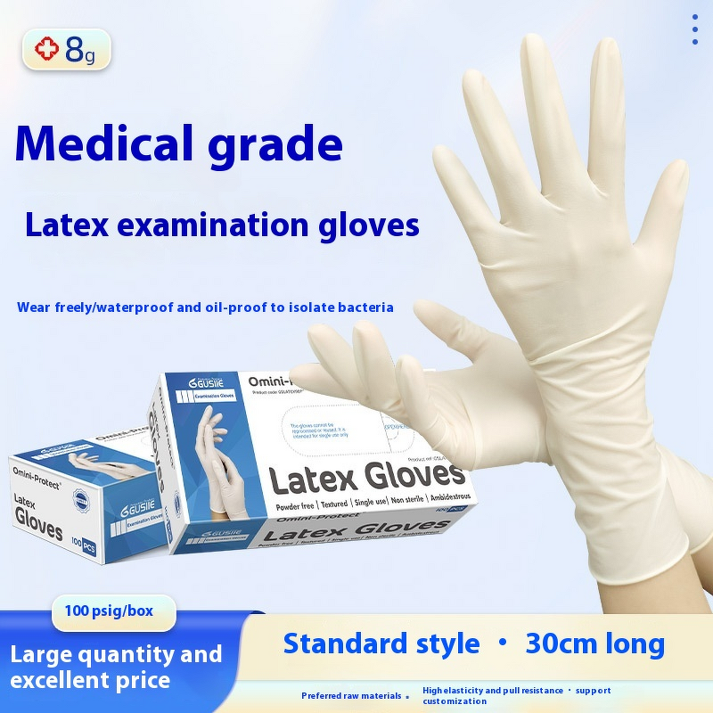 Latex Gloves Supplier - Medical Grade 12inch 30cm Long Anti-Slip