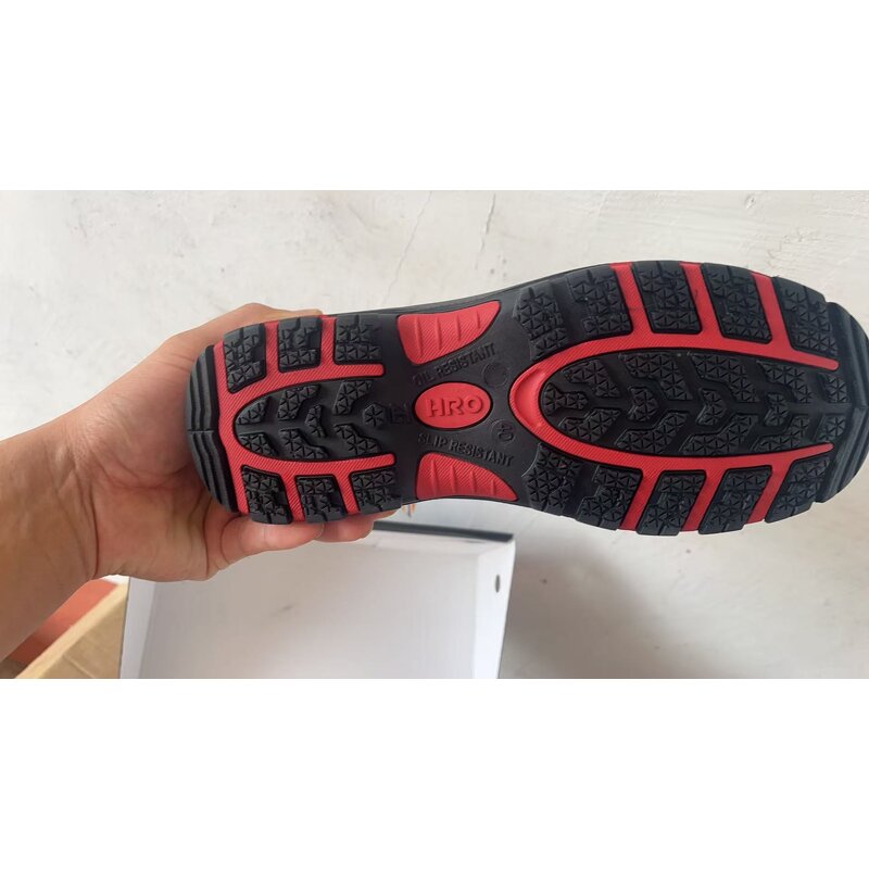 Safety Shoes Supplier - Genuine Leather Composite Toe Kevlarr PU Rubber