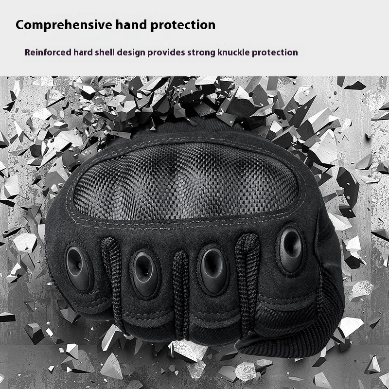 Tactical Gloves Factory - Men's Women's Full-Finger Hard Shell Touch